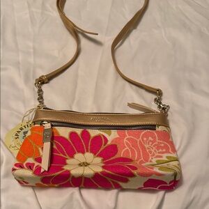 Spartina 449 Vibrant Floral Crossbody Bag